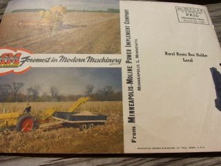 1947 Minneapolis - Moline Tractor & Implement 14 Page Brochure 4