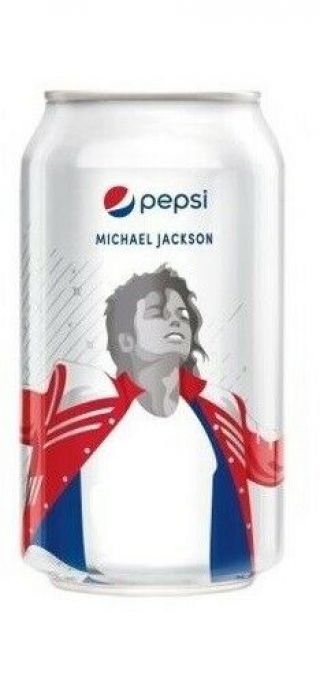 Pepsi X Michael Jackson Pepsi Can 2018 Limited Edition