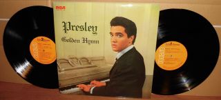 Elvis Presley Golden Hymn 1972 Rca Japan 2 - Lp Sra - 9147 48 How Great Thou Art