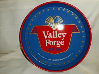 Vintage Valley Forge Beer Tray Rams Head Ale Adam Scheidt Brewing Co