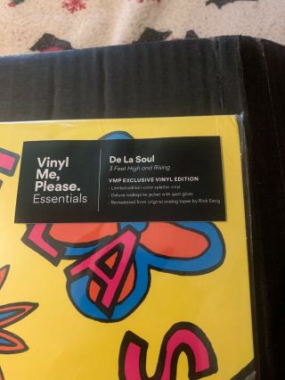 De La Soul 3 Feet High And Rising Vinyl Me Please Limited Edition 2LP 3