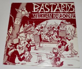 Bastards ‎– Siberian Hardcore Lp / Germany Vinyl (1984) Hardcore Punk