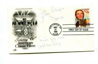 Autograph John Rhys Davies On Fdc American Films 1990 Actor Hollywood