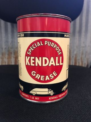 Kendall Oil Gas 1 Lb Grease Can 2