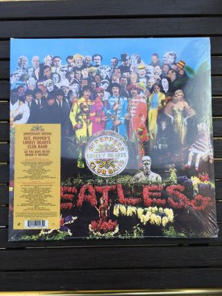 The Beatles - Sgt Pepper,  50th Anniversary - 2 Lp - Rare Vinyl Album - Oop