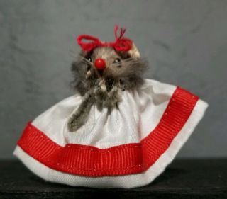 Vintage Fur Toys Mouse Made In West Germany Rare