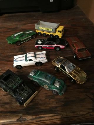 Assorted Hot Wheels.  Redline Volkswagen With Mustang,  Corvette And Others