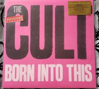 The Cult Born Into This 180g Pink Audiophile Limited Numbered Vinyl