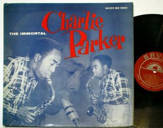 Jazz Lp - Charlie Parker The Immortal - Savoy - Red Label Mono - 1950s - Krfx