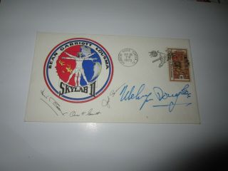 Melvyn Douglas Autographed 1973 Skylab 2 Envelope