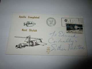 Esther Ralston Autographed 1972 Apollo - Skylab Envelope