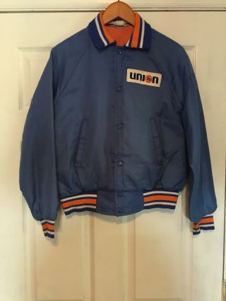 Vintage Official Union 76 Gas Gas Station Light Uniform Jacket