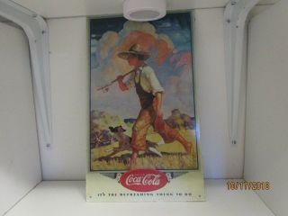 Vintage Coca Cola Metal Sign " It 