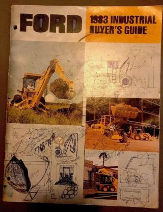 Ford Tractor Industrial Buyers Guide For 1983 Dealer 
