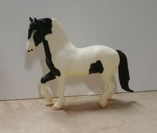 Breyer Horse 1148 The Gypsy King Black White Pinto Friesian Mold Vanner