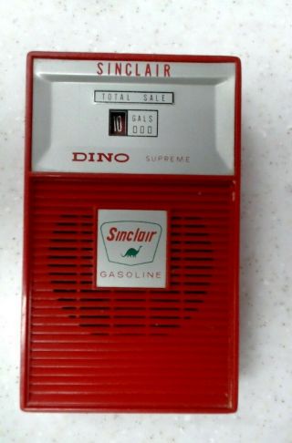 Vintage Sinclair Gasoline Dino Supreme Transistor Radio Model 1623