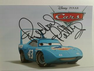 Richard Petty Authentic Hand Signed Autograph 4x6 Photo - Cars Pixar Disney