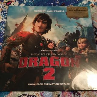 How To Train Your Dragon 2 Soundtrack Vinyl 2xlp Coloured Limited Edition