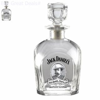 Jack Daniels Licensed Barware Cameo Logo Decanter Store Liquor