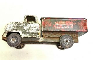 Vintage Buddy L Truck,  Army Supply Corps Pressed Steel - 1950s (?)
