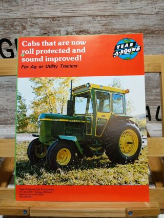 1979 Year - A - Round Tractor Cab For John Deere Sales Brochure