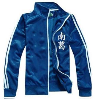 Captain Tsubasa Nankatsu Training Jersey Jacket Blue Size L Rare Japan Limited