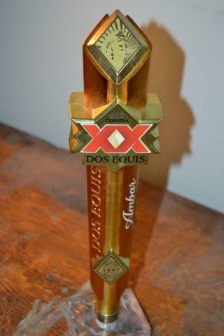 STYLE Dos Equis Amber Draft Beer Tap Handle 4