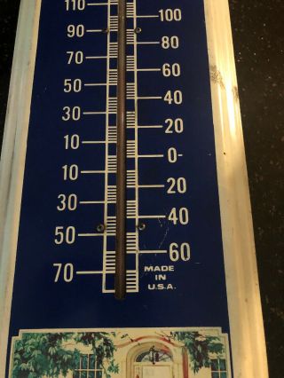Neat Vintage Metal Advertising Outdoor Thermometer - PACKARD MOTOR CARS 3