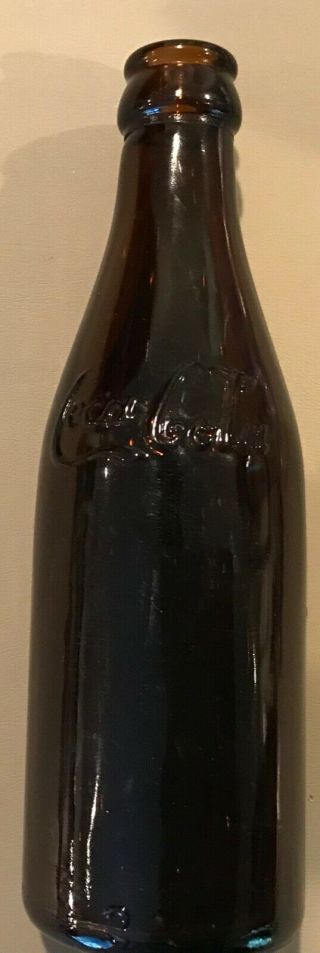Amber Diamond Coca Cola glass bottle - Toledo,  OH 5
