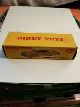Vintage Dinky Toys 131 - Cadillac Eldorado Tourer Yellow