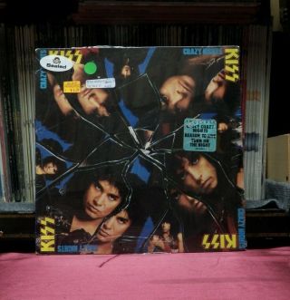 12 " Lp Kiss Crazy Nights 1987 Mercury 832 - 626 - 1