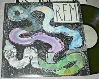 R.  E.  M.  Reckoning Translucent Vinyl Lp Record 1st Usa Ed.  I.  R.  S.  Album Ex/nm Rem
