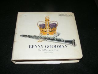 7 Inch Benny Goodman Golden Age Of Swing 15 Record Album Set 1956 Wbk