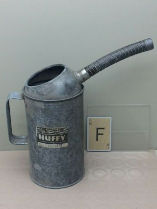 Vintage Huffy Oil Can With Flexible Galvanized Spout