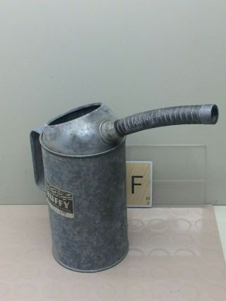 Vintage Huffy Oil Can with Flexible Galvanized Spout 4