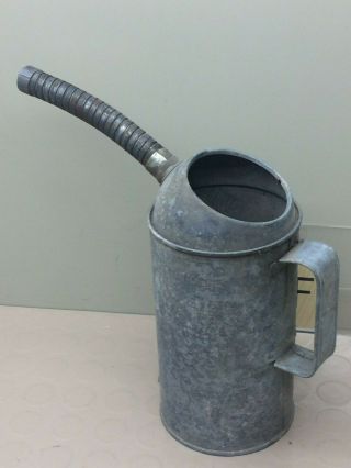 Vintage Huffy Oil Can with Flexible Galvanized Spout 7