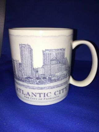 Starbucks Atlantic City 2008 Coffee Mug 18oz Pre - Owned