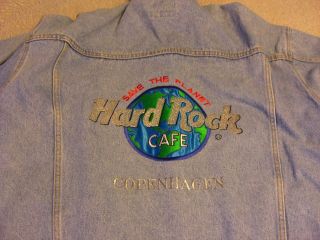 Hard Rock Cafe Copenhagen Denim Jacket (large)