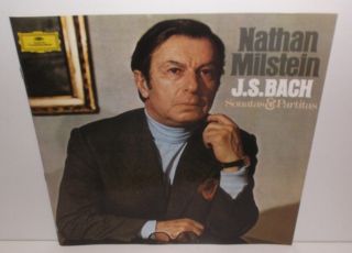 2709 047 JS Bach Sonatas & Partitas Nathan Milstein German 3LP Box Set 2