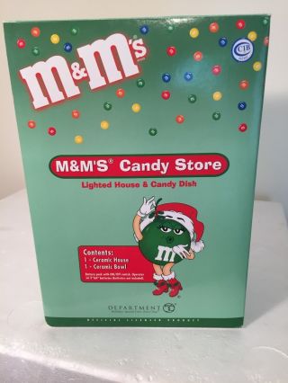 M&M Collectible Dept.  56 Ceramic Candy Store 7