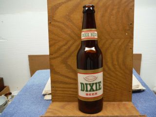 Dixie Beer Longneck Bottle Returnable Bottle Vintage Brewed In Orleans La