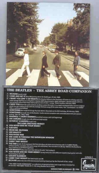 Beatles Abbey Road Companion Cd