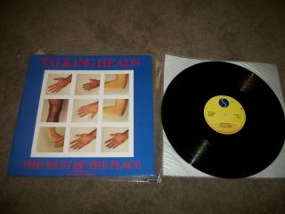Talking Heads This Must Be The Place (naive Melody) Rare 12 " Ep - Nm Vinyl