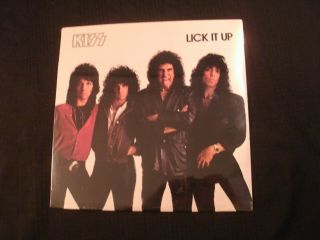 Kiss - Lick It Up - 1983 Vinyl 12  Lp/ Sealed/ Vinnie Vincent / Hard Rock Metal