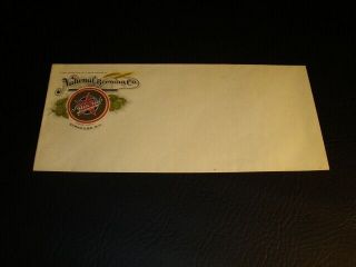 Circa 1910 National Brewing Envelope,  Syracuse,  York
