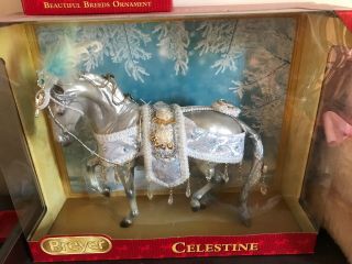 Nib Breyer Celestine 2018 Holiday Christmas Horse 700121