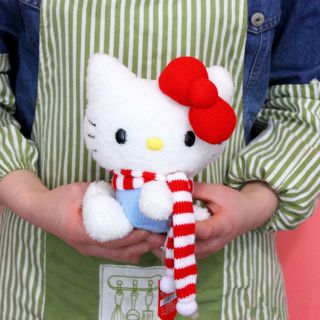 Cute Sanrio Hello Kitty Plush Doll Toy Kids Gift 25cm