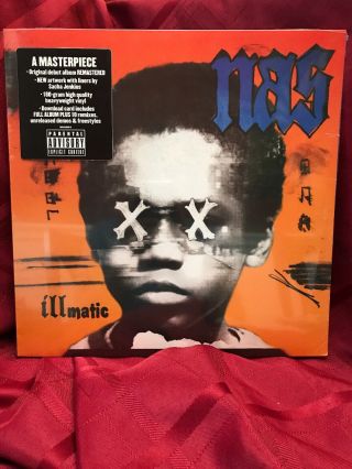 Nas Illmatic Xx 12 " Lp 180 Gram Vinyl Reissue Hip Hop Rap