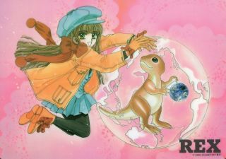 Pencil Board Shitajiki Rex Clamp Anime