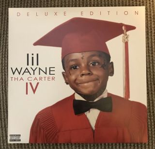 Lil Wayne Tha Carter Iv Lp Vinyl Extremely Rare Like